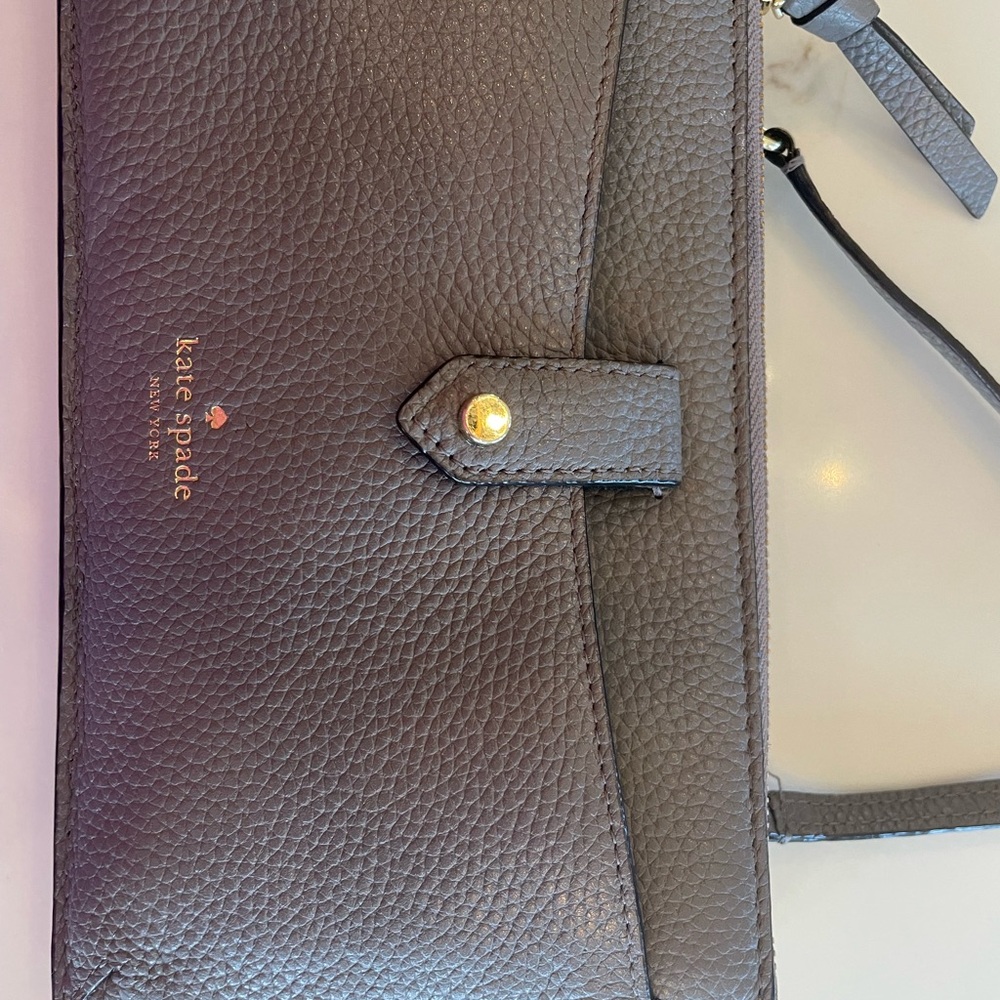 Kate Spade Charcoal Crossbody Bag